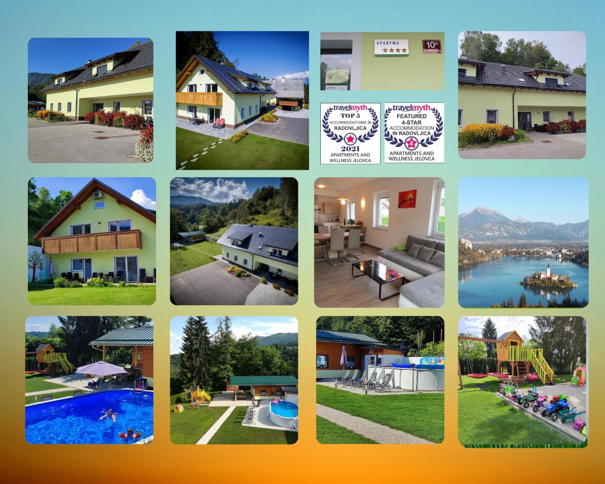 Apartments And Wellness Jelovca Radovljica Exterior photo